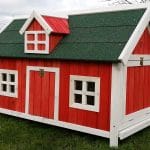 Chicken House Barn Red Design