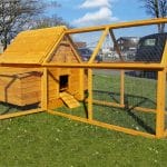 chicken coop with fox resistant run