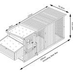 Chicken coop Thermal Rain Sun Winter Cover