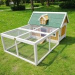 Pink barn design chicken house design with open roof design