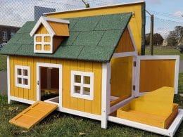 yellow barn design chicken house