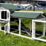 The 5ft Smokey Grey Rabbit Hutch