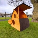 Dome Chicken Coop with Nest Box