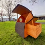 Dome Chicken Coop with Nest Box
