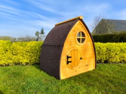 Dome Chicken Coop with Nest Box