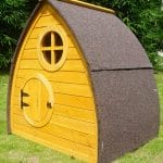 Dome design chicken house with window and door