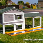 smokey grey 6ft Rabbit Hutch