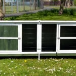 Extra large Thumper Green Rabbit Hutch – Welfare Standard Approved