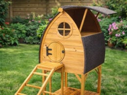 Clearance Sale The Raised Dome Chicken Coop with Nest Box